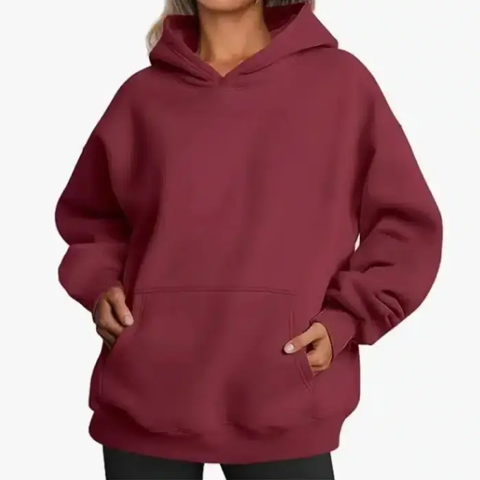 Casual Loose Hoodie - Image 3