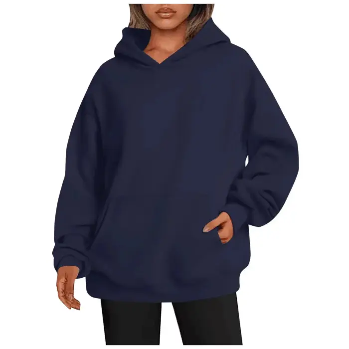 Casual Loose Hoodie - Image 4