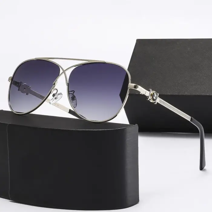 Unisex Vintage Polarized Sunglasses - Image 5