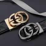 Unisex Luxury Belt With Metal Buckle - Image 5