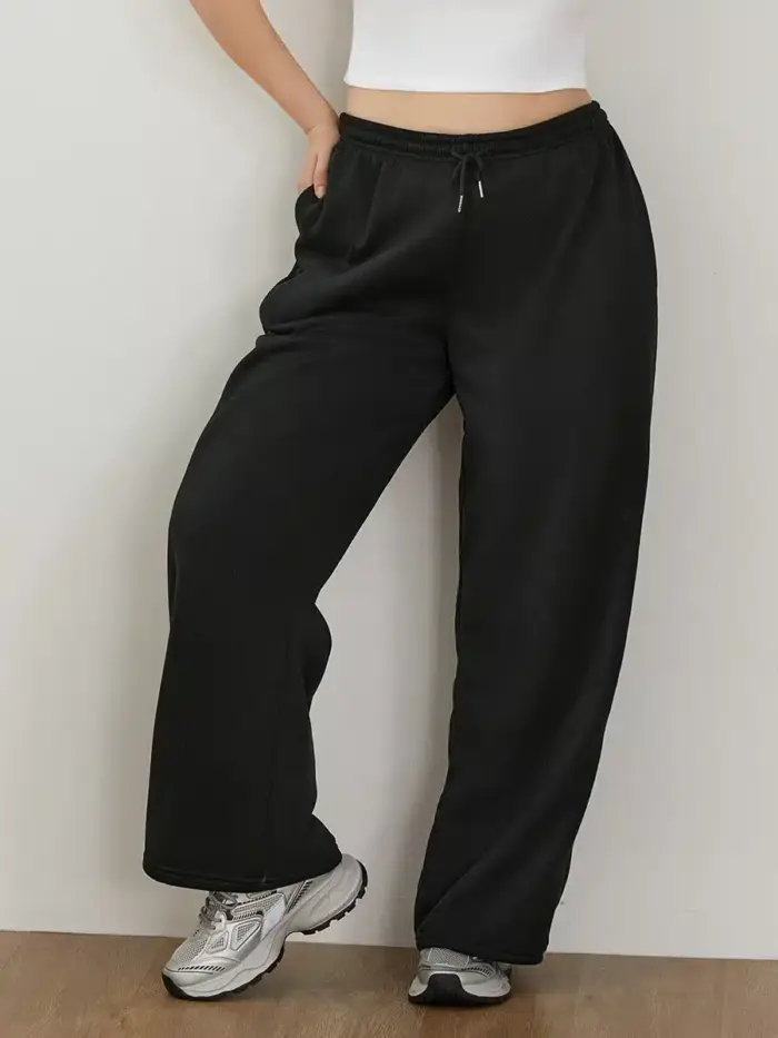 Casual Wide Leg Trousers For Women - Image 4