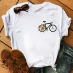 Casual Pattern T-shirt For Women - Image 3