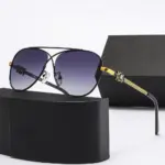 Unisex Vintage Polarized Sunglasses - Image 4