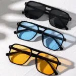 Unisex Square Sunglasses