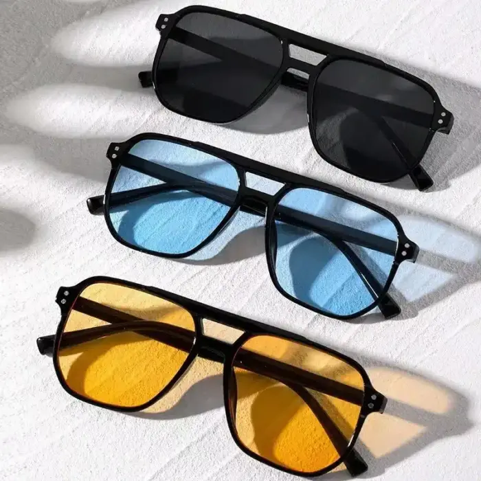Unisex Square Sunglasses - Image 1