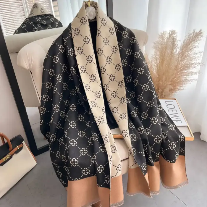 Luxury Winter Cashmere Scarf For Women - Image 1