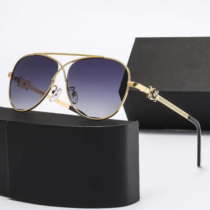Unisex Vintage Polarized Sunglasses - Image 1