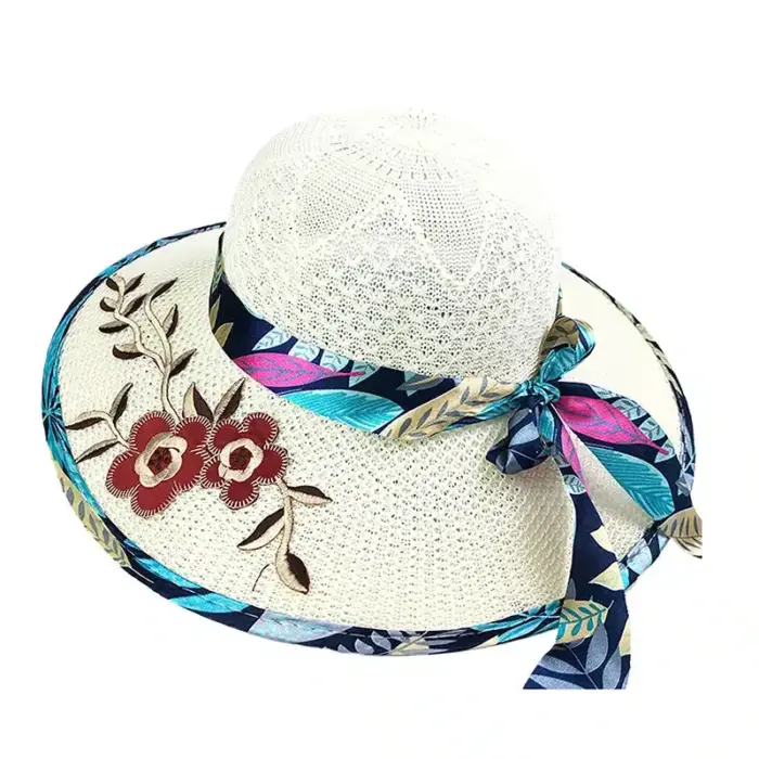 Wide Brim Beach Hat For Women - Image 2