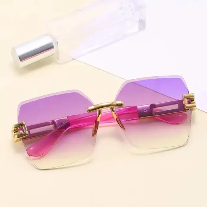 New Trimming Square Sunglasses For Women - Image 2