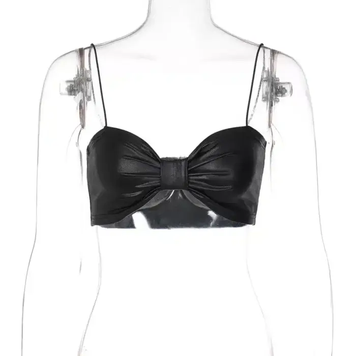 Bow Tie Shape Top For Women - Image 4