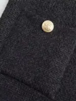 Knitted Long Sleeve Cardigan For Women - Image 5