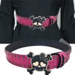 Skull Buckle Belt For Women - Image 2