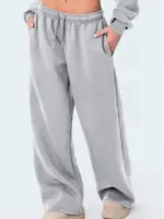 Casual Wide Leg Trousers For Women - Image 2