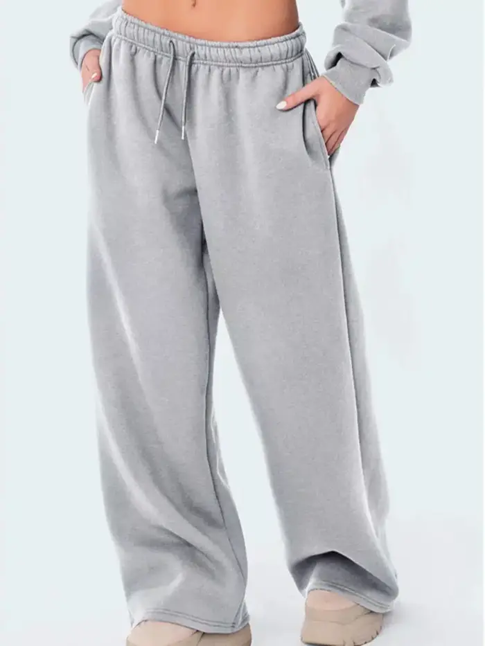 Casual Wide Leg Trousers For Women - Image 2