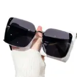 New Casual Trimmed Sunglasses For Women - Image 5