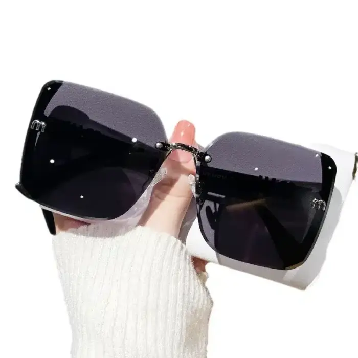 New Casual Trimmed Sunglasses For Women - Image 5