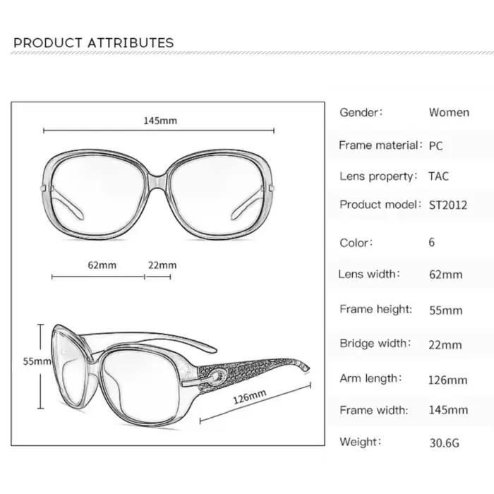 Fashion Polarized Sunglasses For Women - Image 3