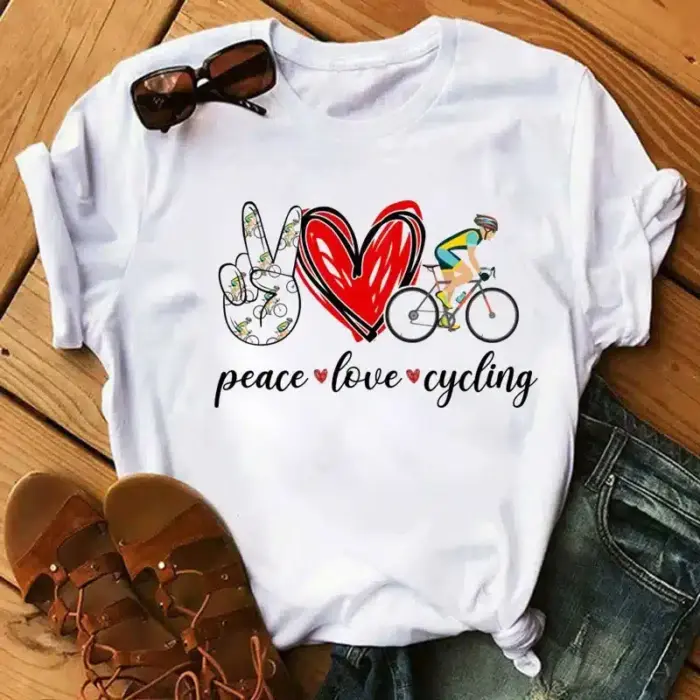 Casual Pattern T-shirt For Women - Image 2
