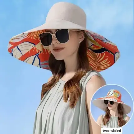 Chic Large Brim Sun Hat For Women