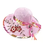 Wide Brim Beach Hat For Women - Image 4