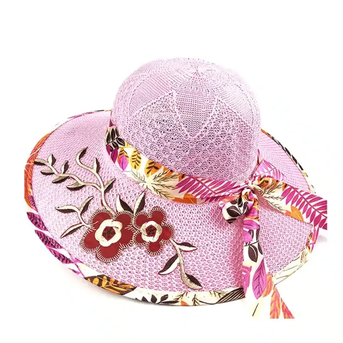 Wide Brim Beach Hat For Women - Image 4