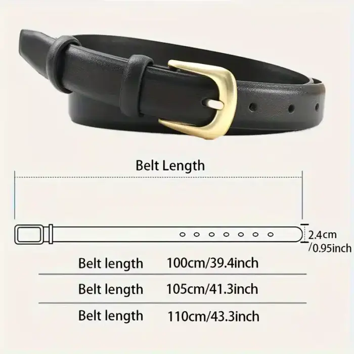 Simple Casual Belt For Women - Image 2