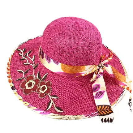 Wide Brim Beach Hat For Women