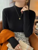 Casual Turtleneck Sweater For Women - Image 5
