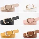 Simple Metal Buckle Belt For Women