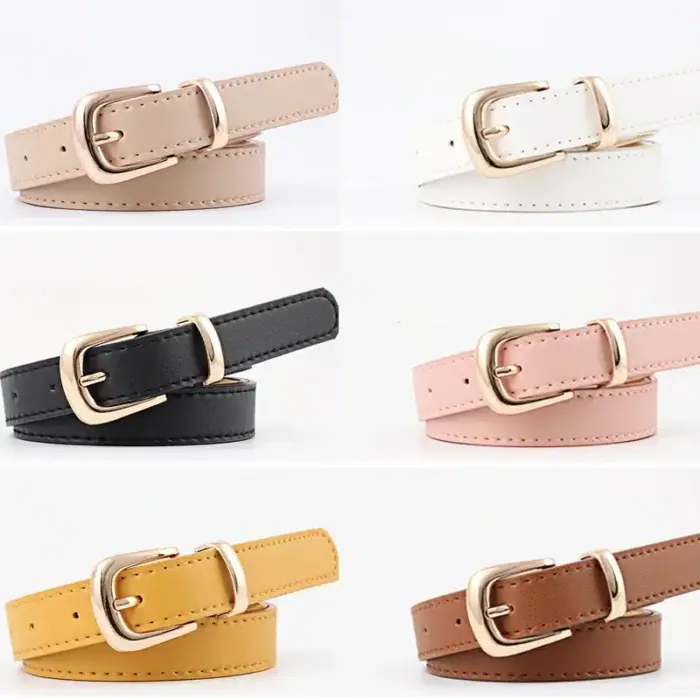 Simple Metal Buckle Belt For Women - Image 1