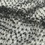 Rhinestone Fishnet Crop Top For Women - Image 5