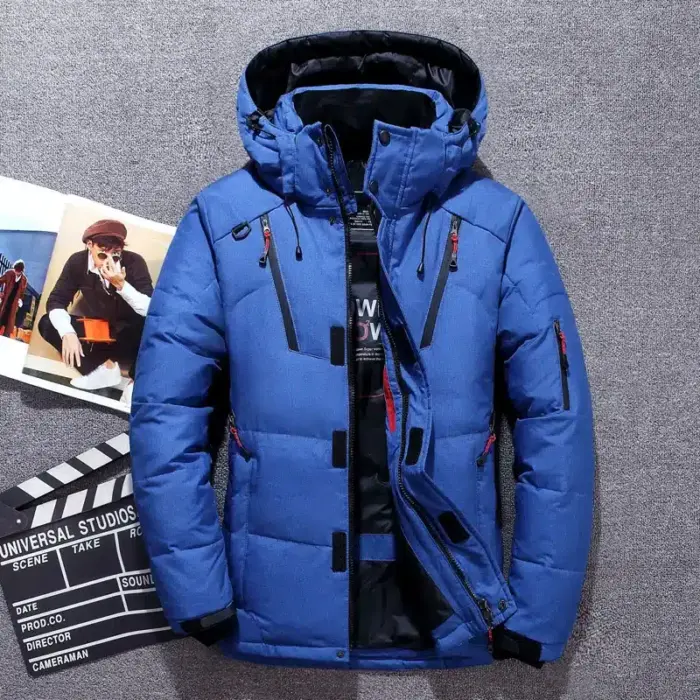 Warm Goose Feathers Jacket For Men - Image 3