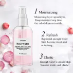 Organic Rose Water Facial Toner - Image 2