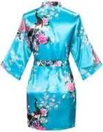 Satin Silk Kimono Nightwear For Women - Image 2