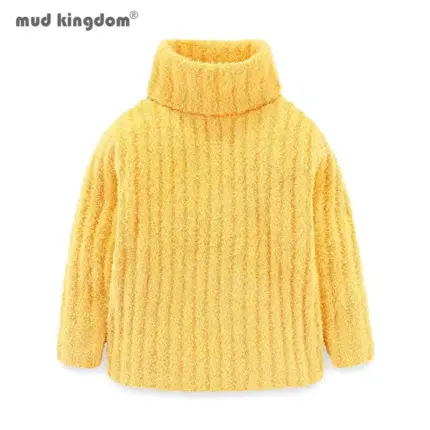 Warm Turtleneck Sweaters For Kids
