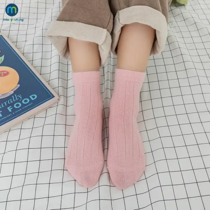 Cotton Striped Sock Set For Kids - Image 3