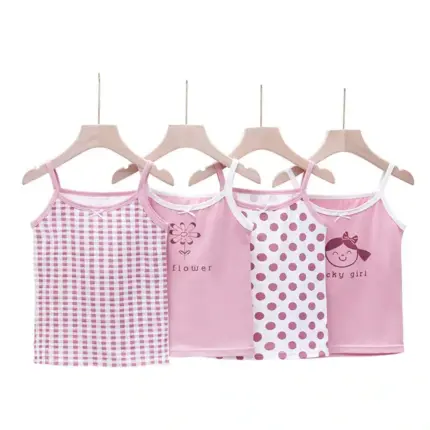 Summer Tank Tops For Kids (4pcs)