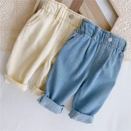 Casual Loose Jeans For Kids