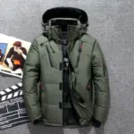 Warm Goose Feathers Jacket For Men - Image 4