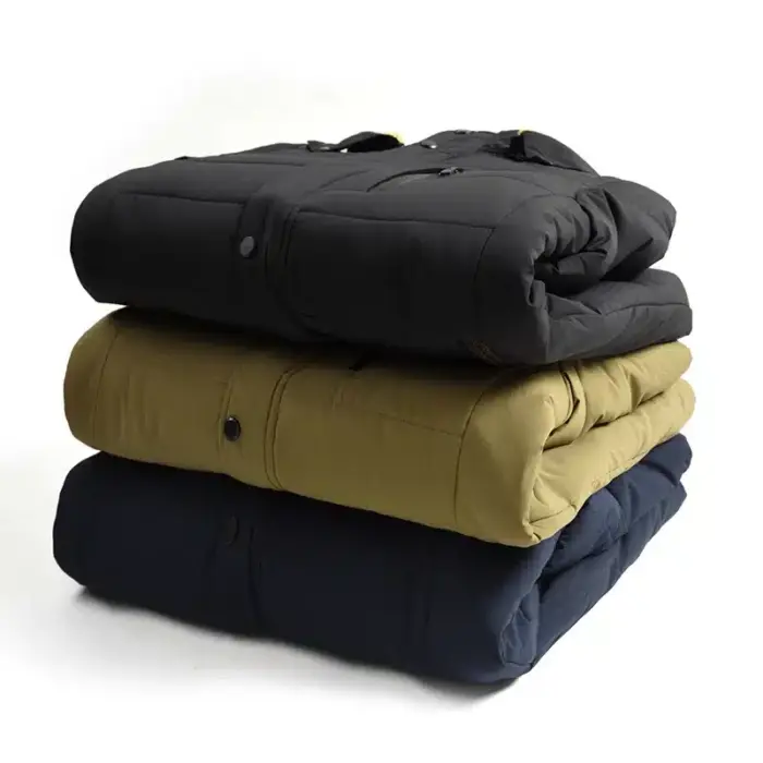 Casual Fleece Parka Jacket For Men - Image 6