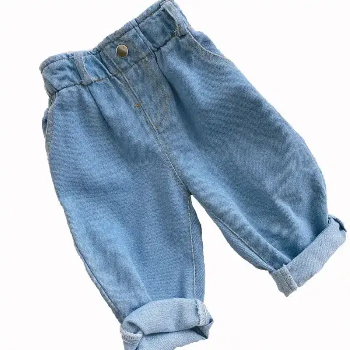 Casual Loose Jeans For Kids - Image 2