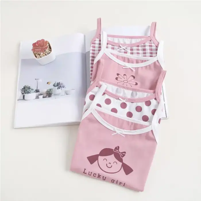 Summer Tank Tops For Kids (4pcs) - Image 3