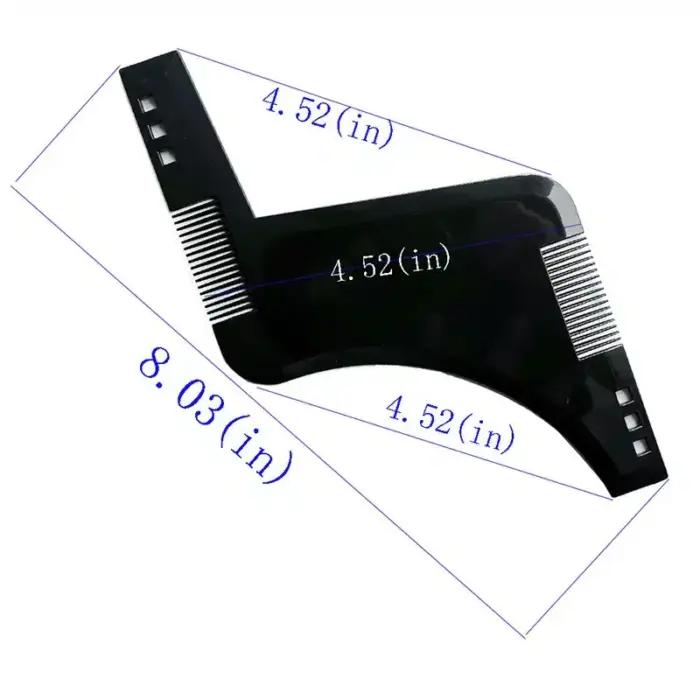 New Beard Styling Template Comb - Image 5