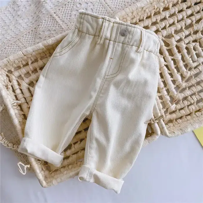 Casual Loose Jeans For Kids - Image 3