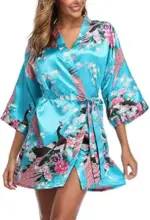 Satin Silk Kimono Nightwear For Women