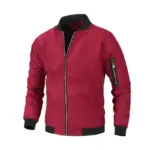 Casual Bomber Jacket For Men - Image 4