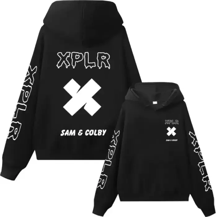 Fashion Loose Long Sleeve Hoodie For Men - Image 1