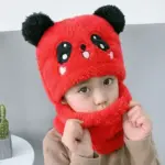 Animal Beanie and Scarf For Klds - Image 5