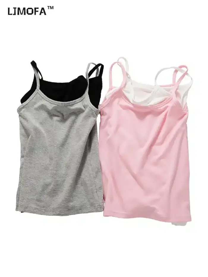 Breathable Undershirt Tank Top For Kids - Image 2