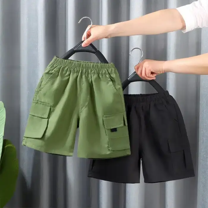Breathable Cargo Trousers For Kids - Image 4